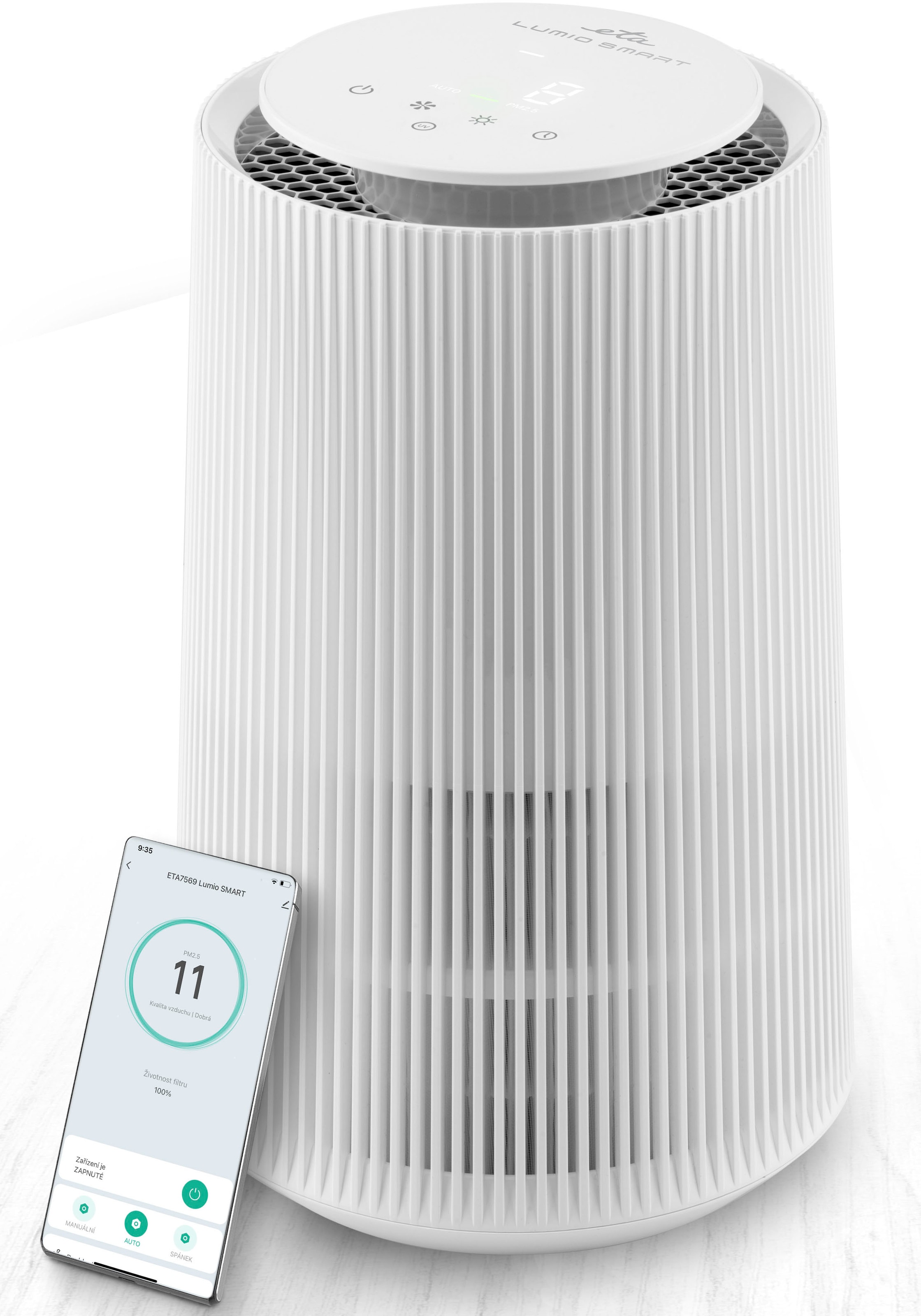 eta Luftentfeuchter »Lumio Smart« UV-Luftdesinfektion, Timer, Filterwechselanzeige, Smart App