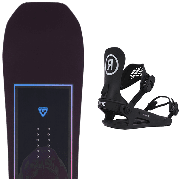 Pack snowboard ROSSIGNOL JIBSAW + Fix