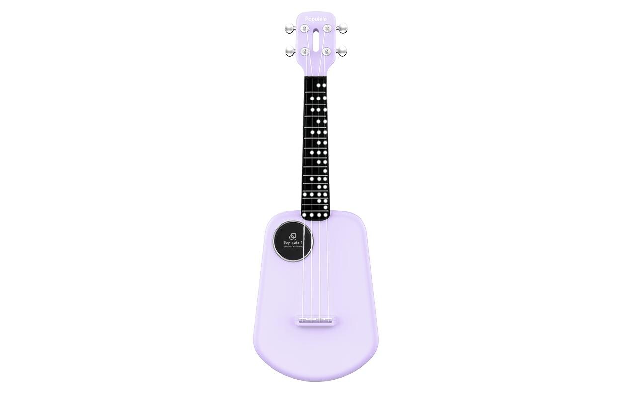 Ukulele Populele 2 Violett<br>Konzert-Ukulele mit LED-Anzeige-System