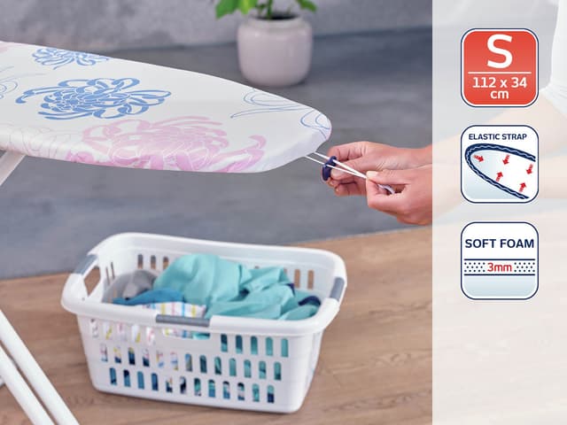 Leifheit Cotton Classic S Strygebetræk 112 x 34 cm