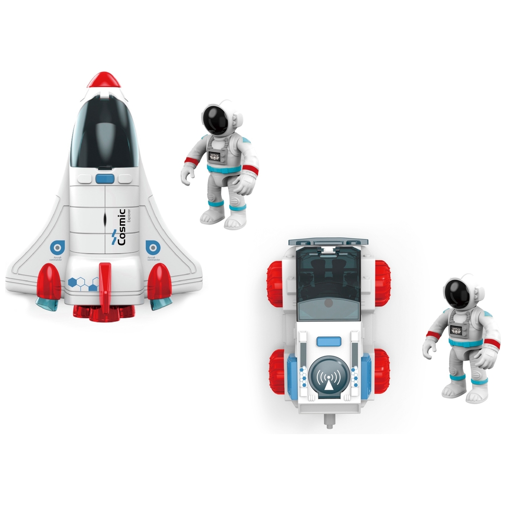 Raumauto und Shuttle