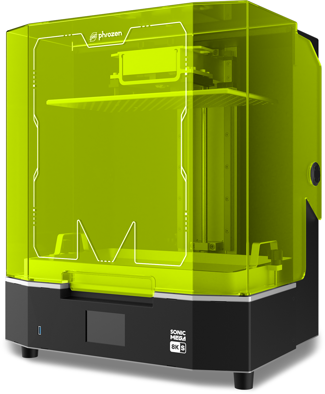 Phrozen  Sonic Mega 8K S    Effizienter High Speed Resin-3D Drucker