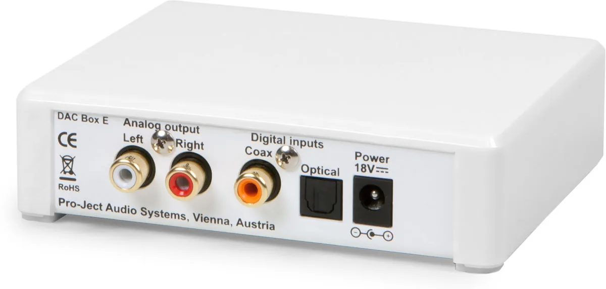 Pro-Ject Dac Box E Blanc DAC Audio USB
