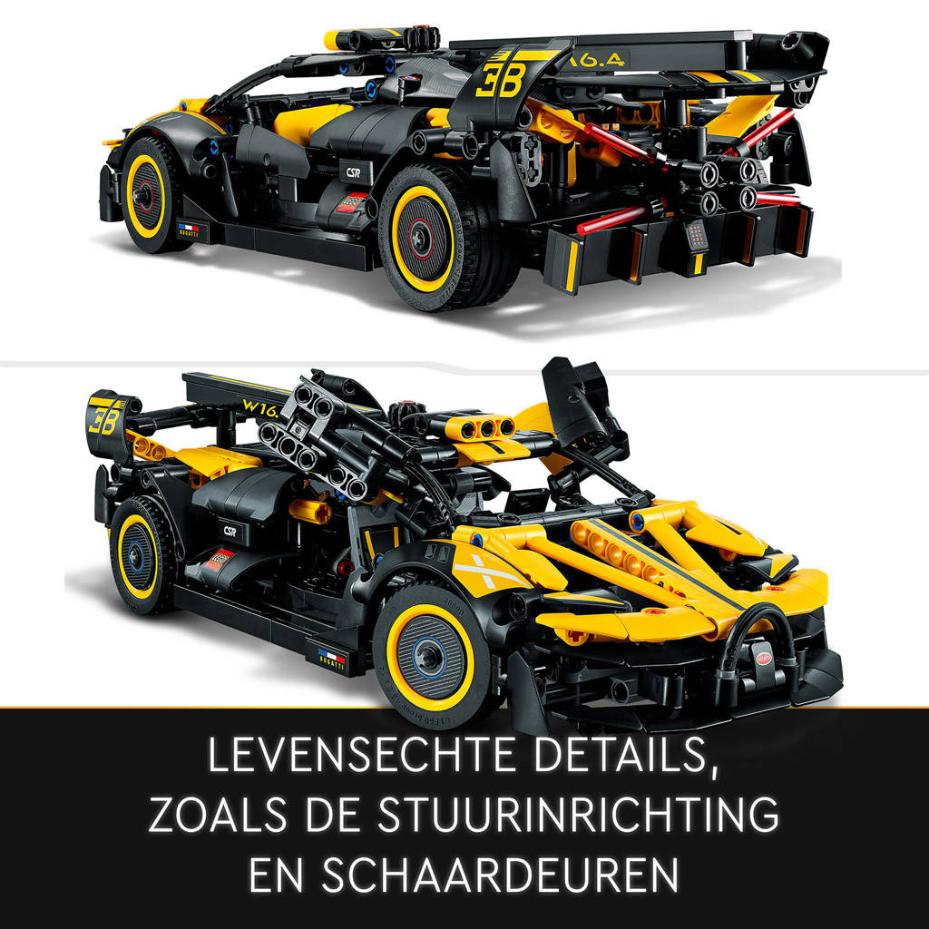 Bugatti bolideBugatti Bolide Sportwagen Model Auto Bouwpakket voor Kinderen 42151