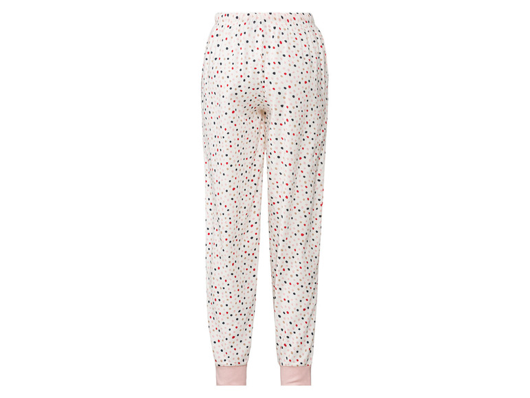 Flanellen dames pyjamabroek