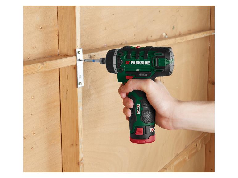 Accu-boormachineset 12 V met 2 accu's en lader