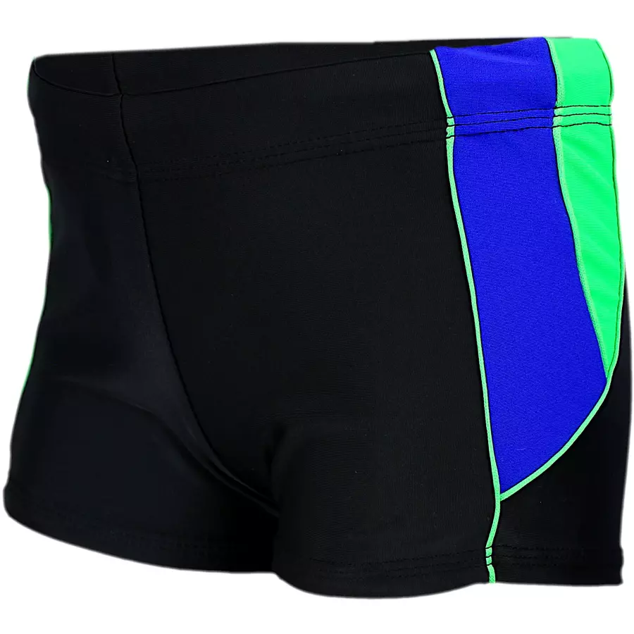 Aquarti Jungen Kurze Badehose mit Einsätzen Seitlich blaugrün