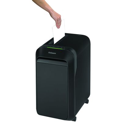 Fellowes Powershred LX221 - destructeur de documents coupe croisée microparticules - 20 feuilles - Corbeille 30 litres - noir