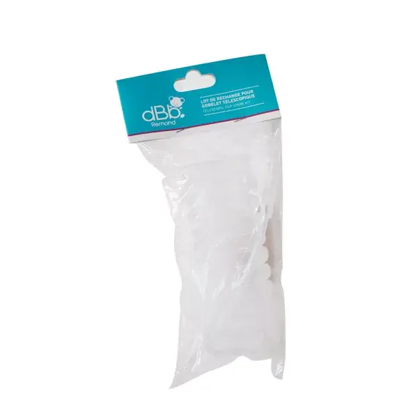 dBb Remond Lot de Rechange Silicone pour Gobelet Télescopique