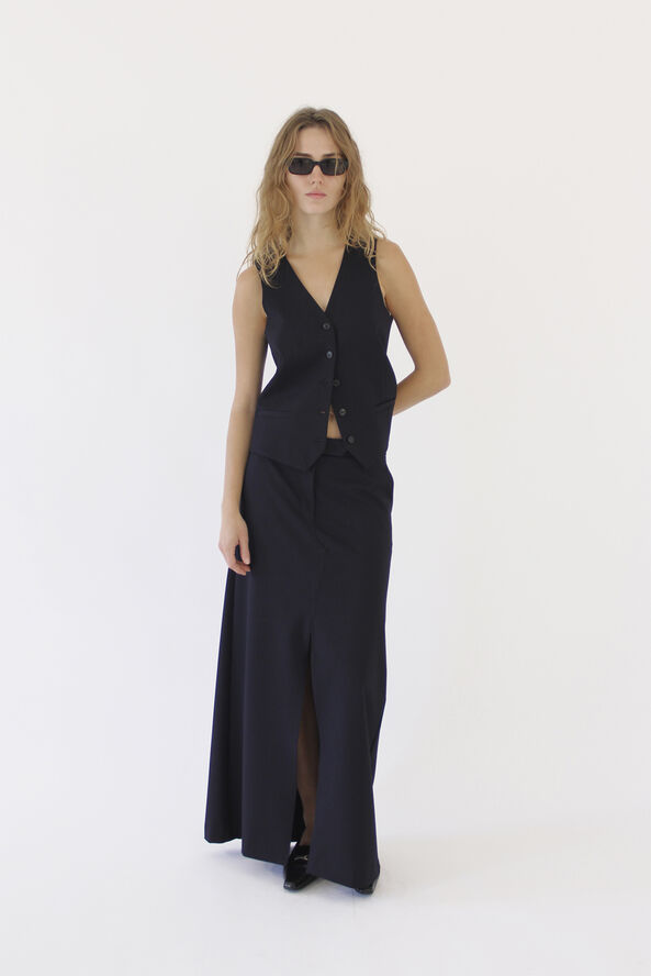 Designers Remix Scott Long Skirt Blå