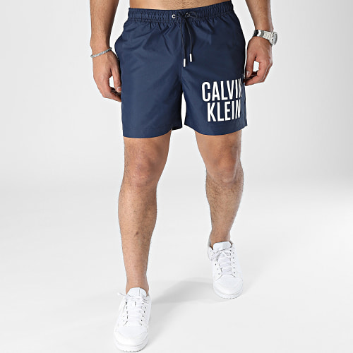 Short De Bain Medium Drawstring 0794 Bleu Marine