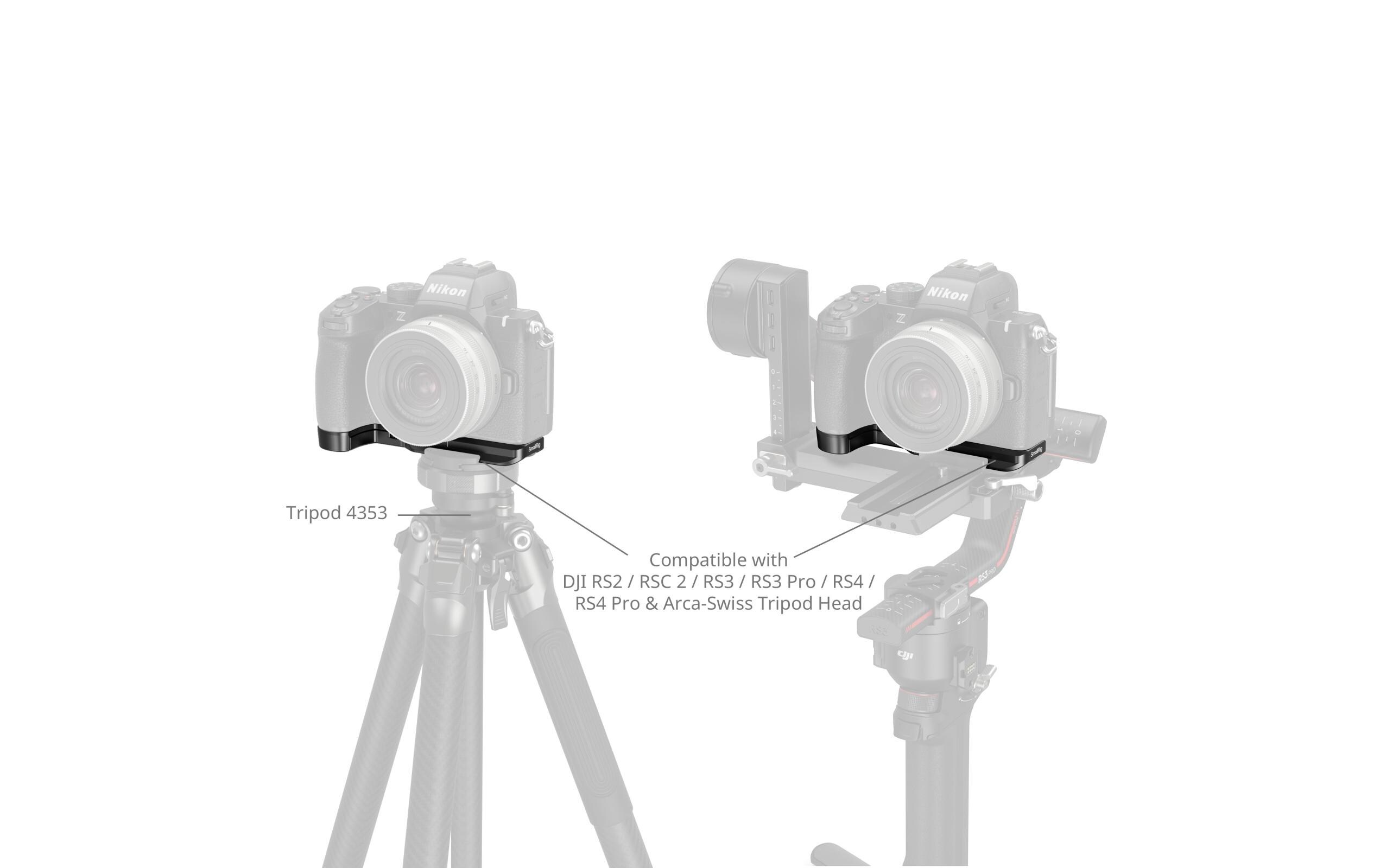 Baseplate Nikon Z50 IIGrundplatte für Nikon Z50 II