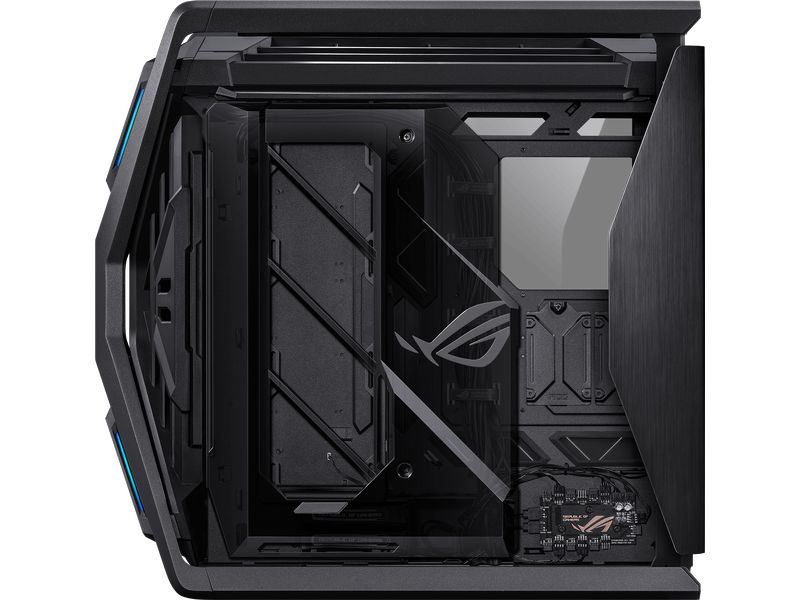 ASUS ROG PC-Gehäuse ROG Hyperion GR701 BTF Schwarz Leistungsstarker Tower mit effizienter Kühlung und modernem Design