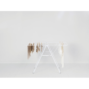 Brabantia HangOn Droogrek - 20 m - Inklapbaar wasrek - White