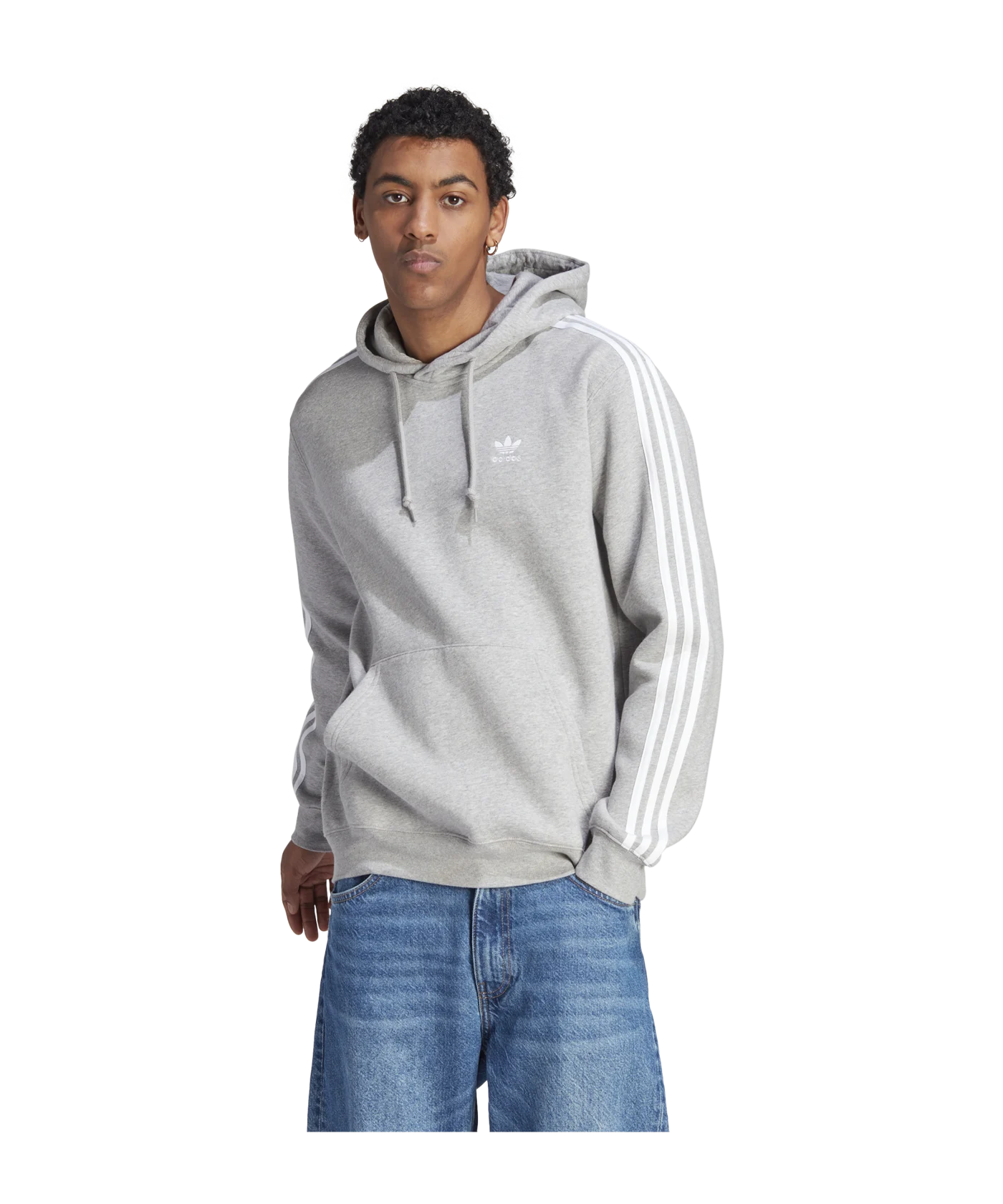 adidas Originals 3S Hoody Grau