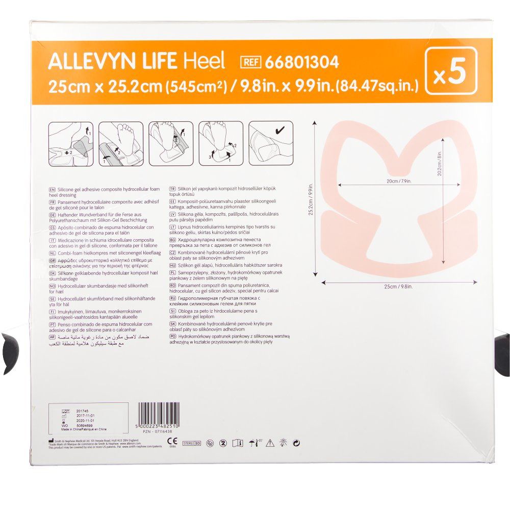 ALLEVYN® Life 25 x 25,2cm steril