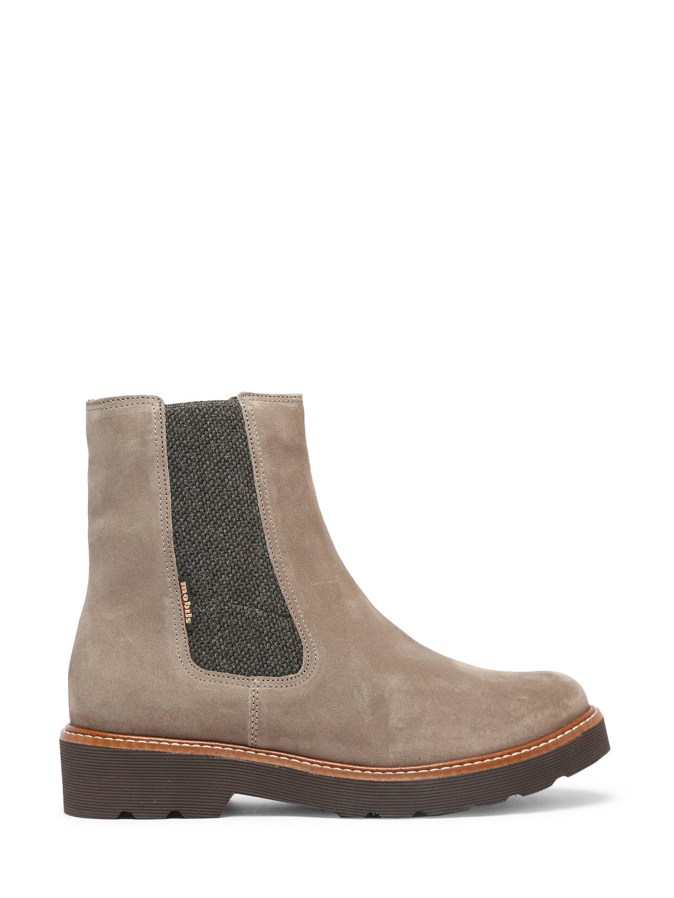 Bottines Evrard Velours en cuir MEPHISTO
