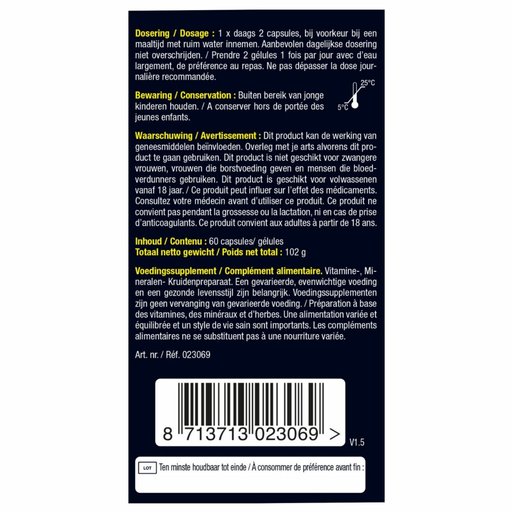 Lucovitaal Lever Reiniging 60 capsules