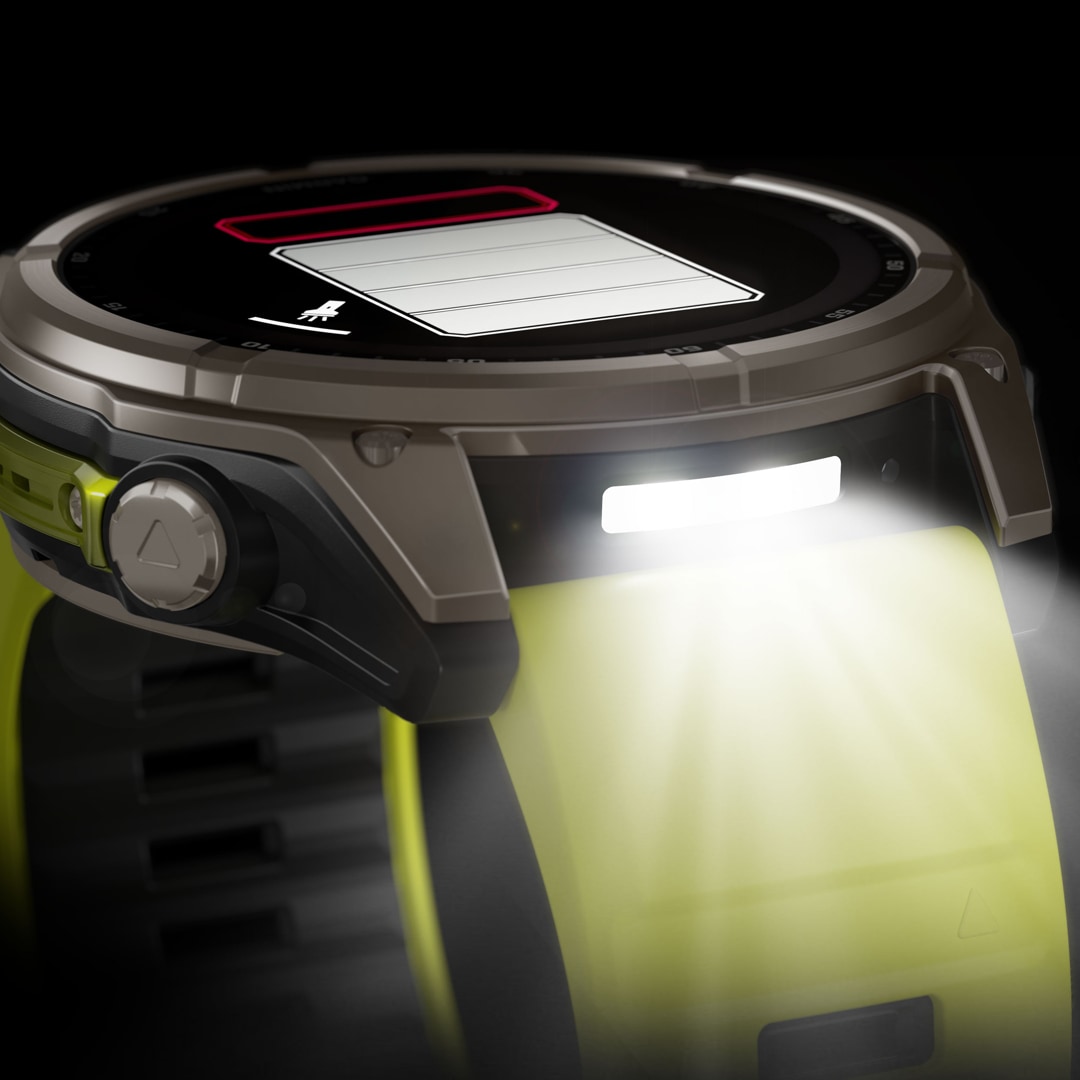 Garmin Fenix 8 - 51mm SOLAR Sapphire Graphit / Gelb