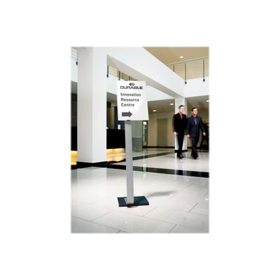 Durable Info Sign - Présentoir sur pied - support d'information A3