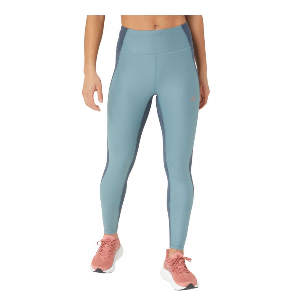 Asics NAGINO RUN - Collant Femme foggy teal/tarmac