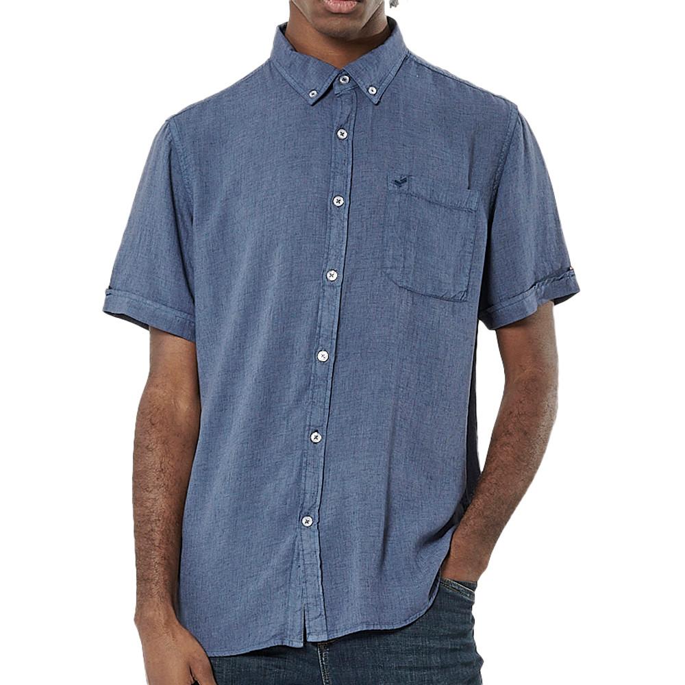 Kaporal Chemisette Bleu Homme Kaporal Mayoe