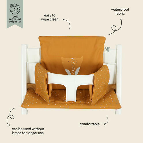 Coussin imperméable pour chaise haute - Mr. Fox - TRIXIE