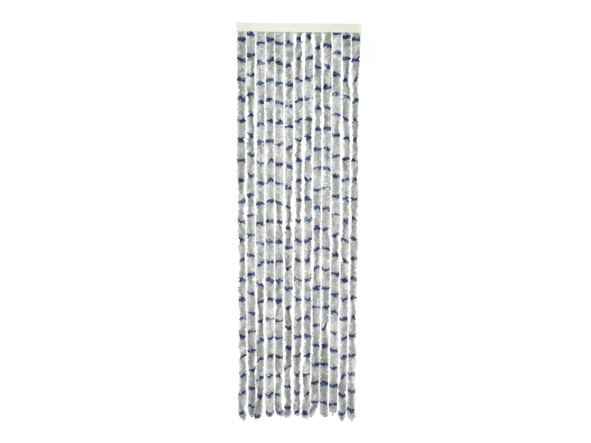 Travellife streep 56 x 185 cm Chenille gordijn - Grey