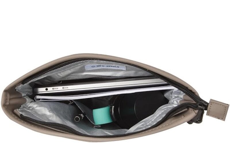 New Rebels Mart S Waterproof Flap Rugzak Taupe