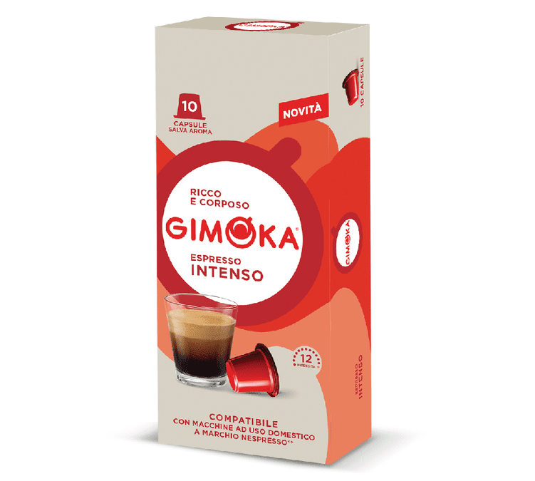 10 Capsules Intenso compatibles Nespresso®- Gimoka