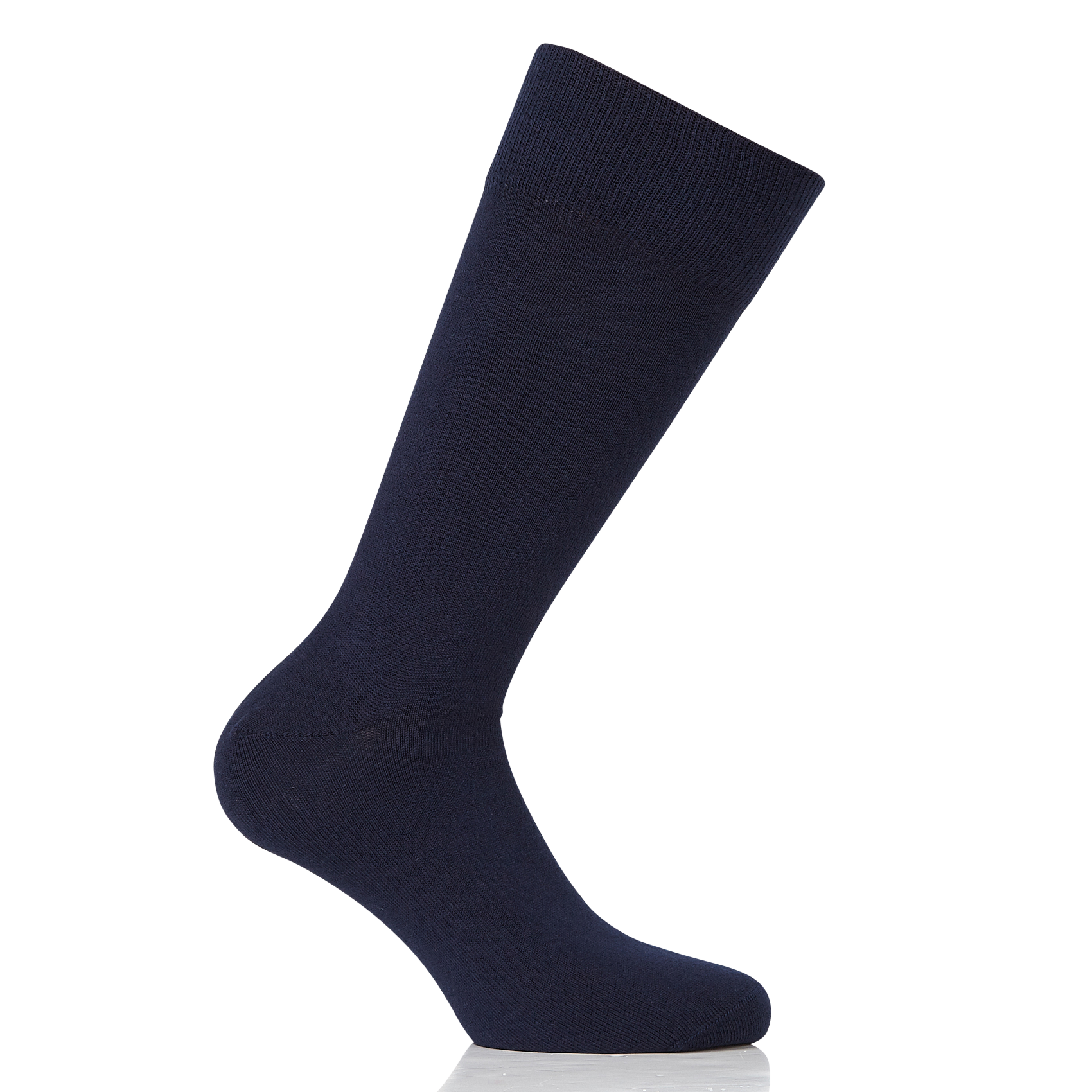 Chaussettes en coton mélangé| Bleu