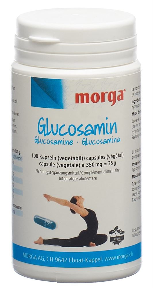 MORGA Glucosamin Vegicaps Kaps 100 Stk