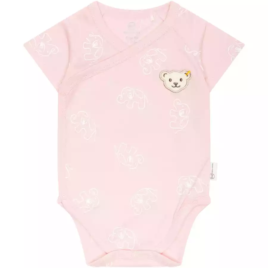 Steiff Wickelbody GOTS silver pink