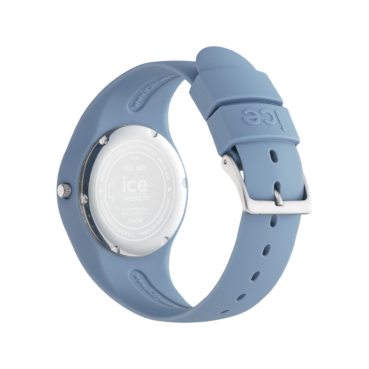 Montre Ice Watch femme  bracelet silicone bleu