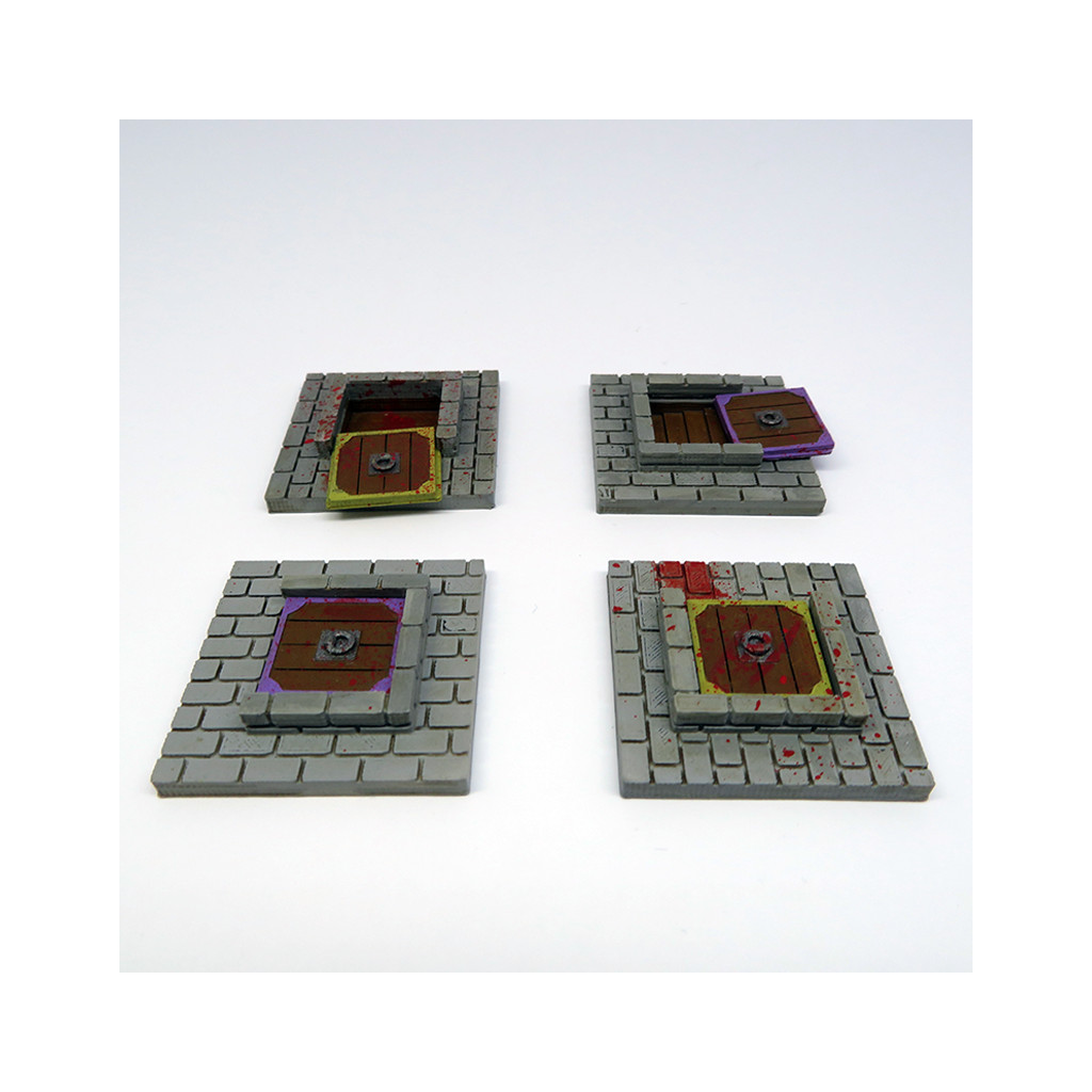 Set d'Upgrades - Accès pour Zombicide Black Plague