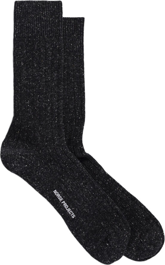 Norse Projects Bjarki Neps Charcoal melange