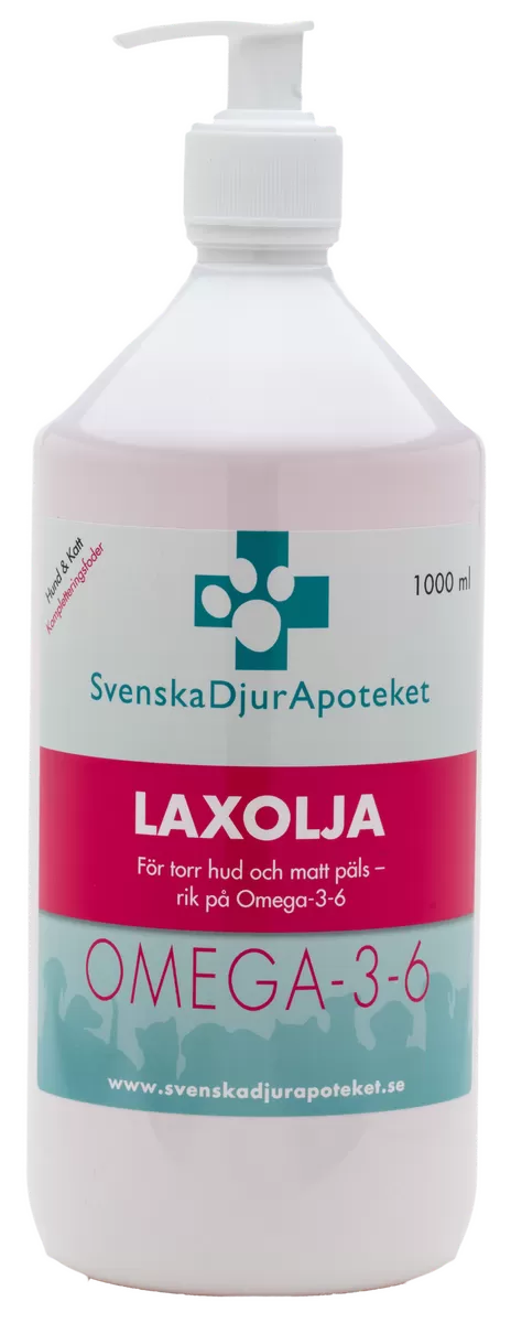 Svenska DjurApoteket Lakseolie - 1000ml