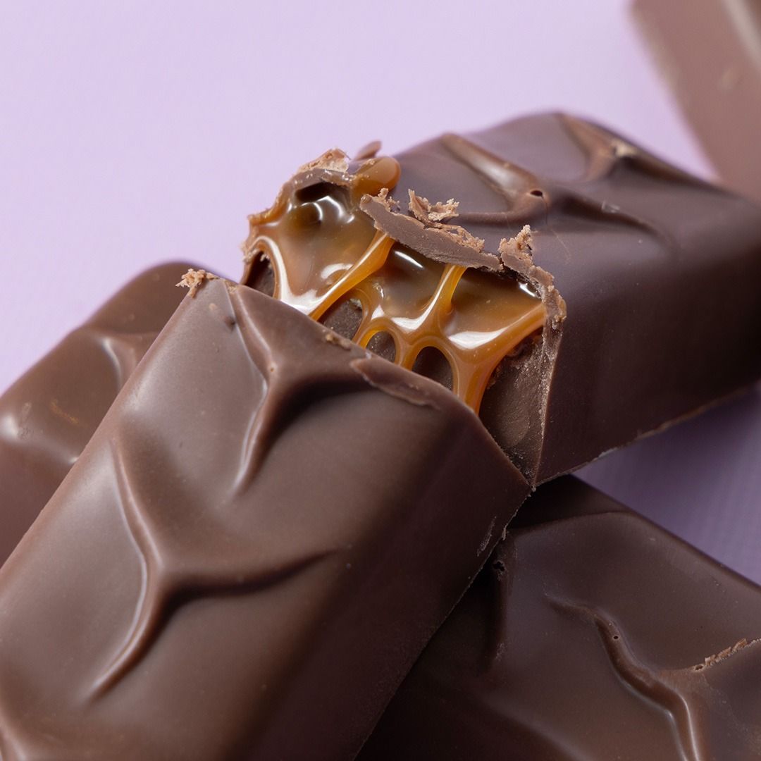 Choc bars pecan/karamel 3 stuks