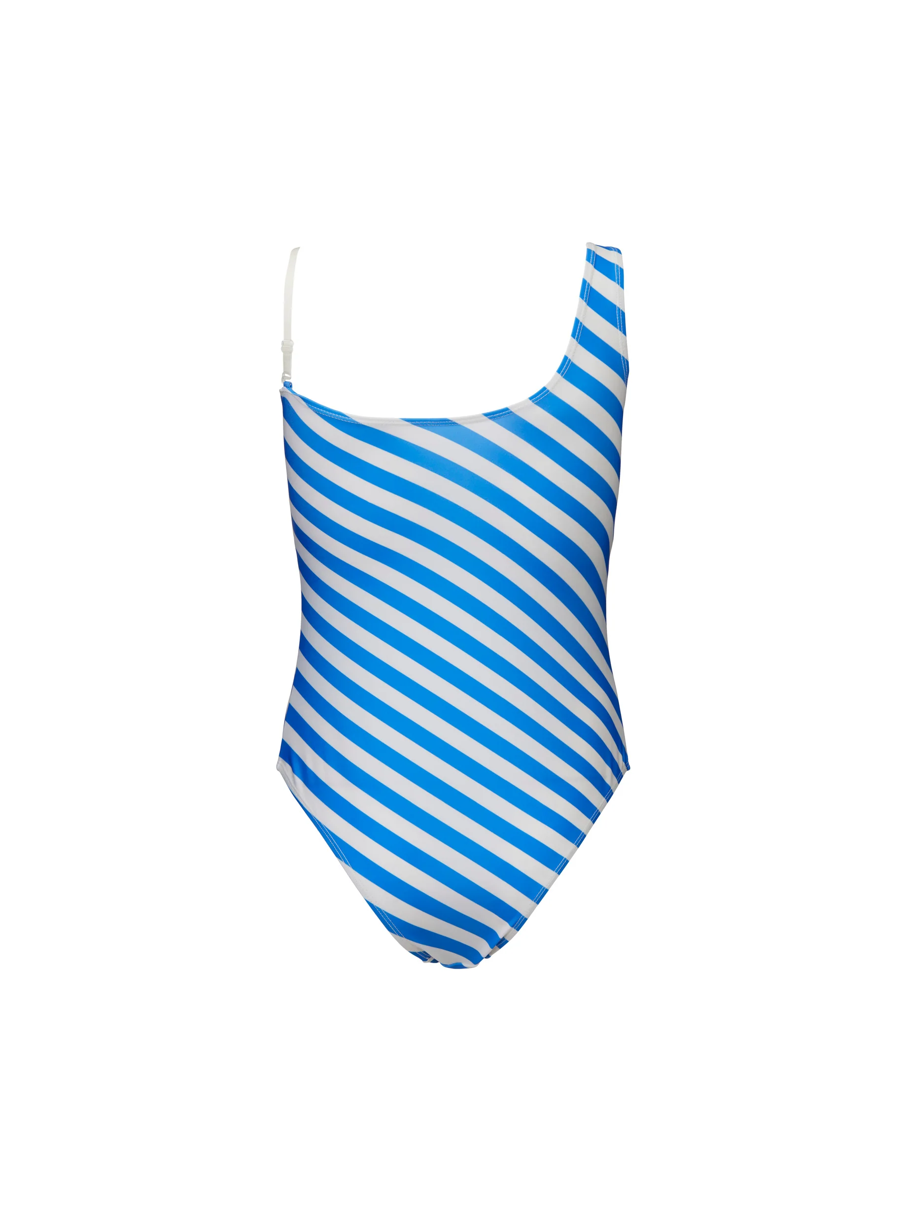 Becksöndergaard  Striped Blake badedragt - 618 Super Sonic