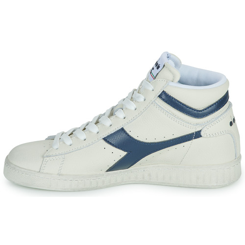 Diadora - GAME L HIGH WAXED - Blanc / Marine