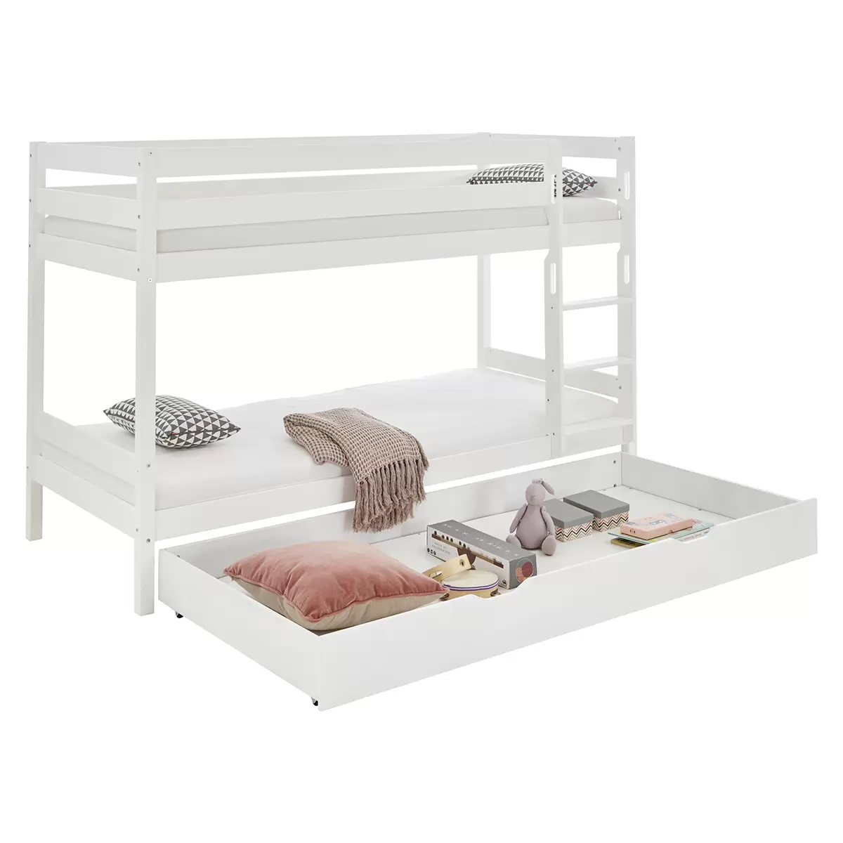 Etagenbett Lupo Best Price 90 x 200 weiss