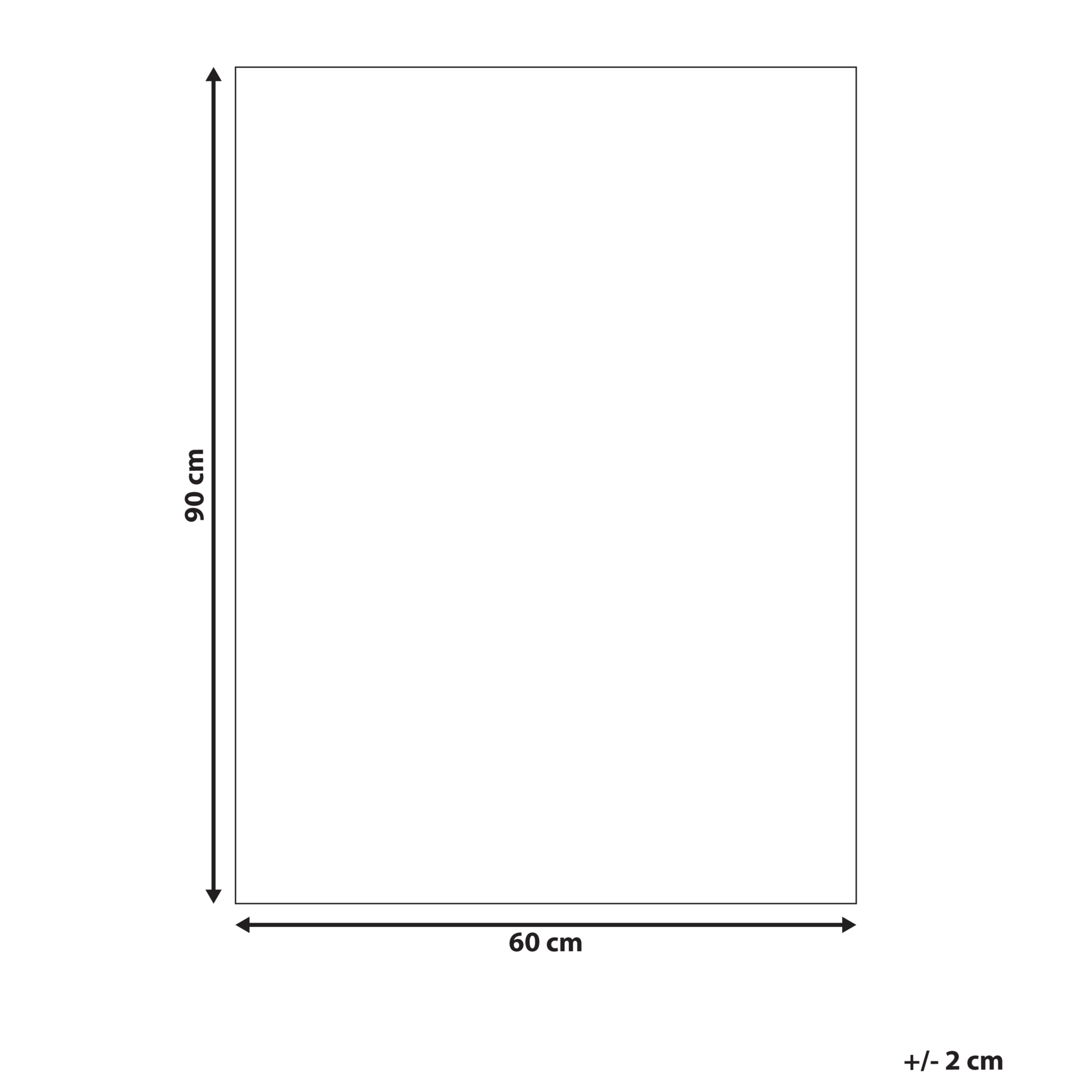 Beliani - UNTLA - Badmat - Lichtbeige - 60 x 90 cm - Katoen
