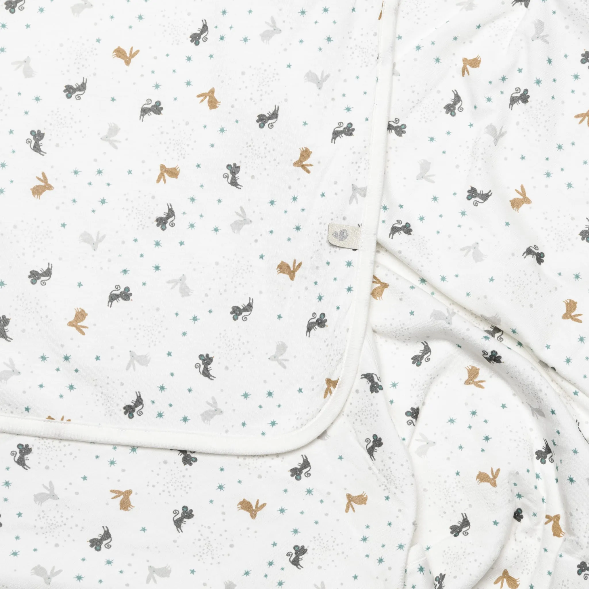 Perlimpinpin Couverture en Bambou - Souris