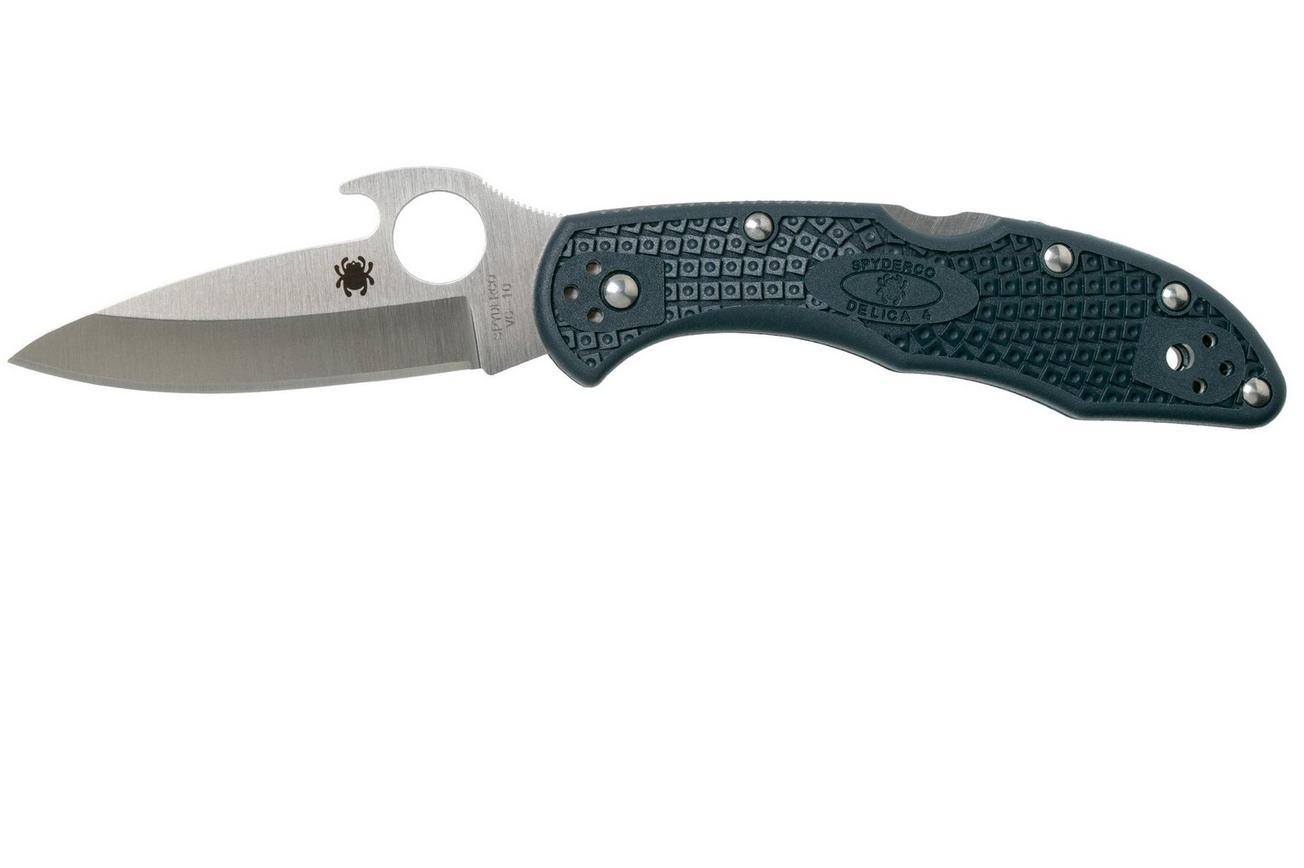 Spyderco Delica 4 C11PGYW Emerson Wave Opener zakmes