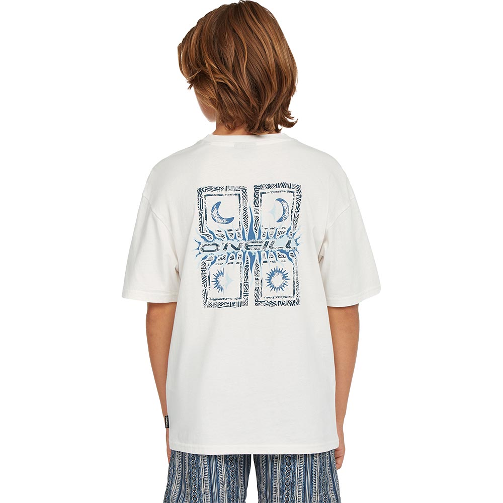 O'Neill O'Neill Back Print T-Shirt Kinder snow white