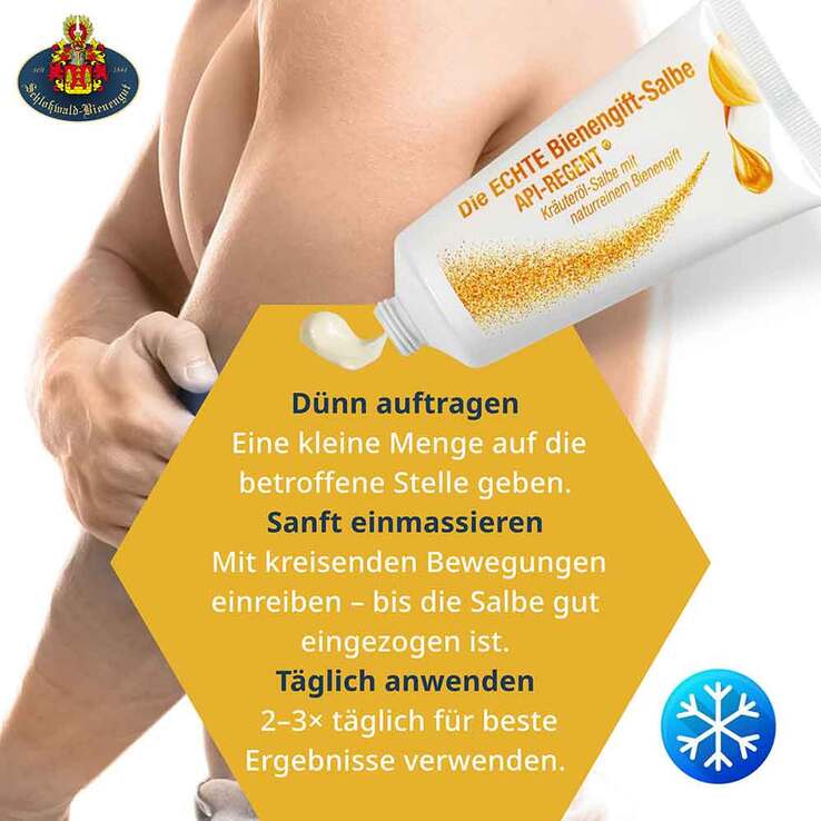 Die Echte Bienengift-Salbe Api Regent, 50 ml