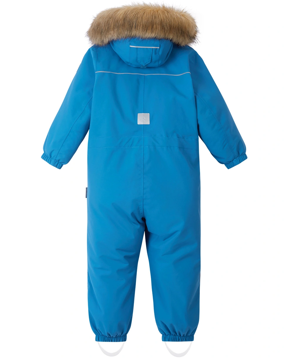 Schneeanzug STAVANGER mit Kunstfellbesatz in soft navy