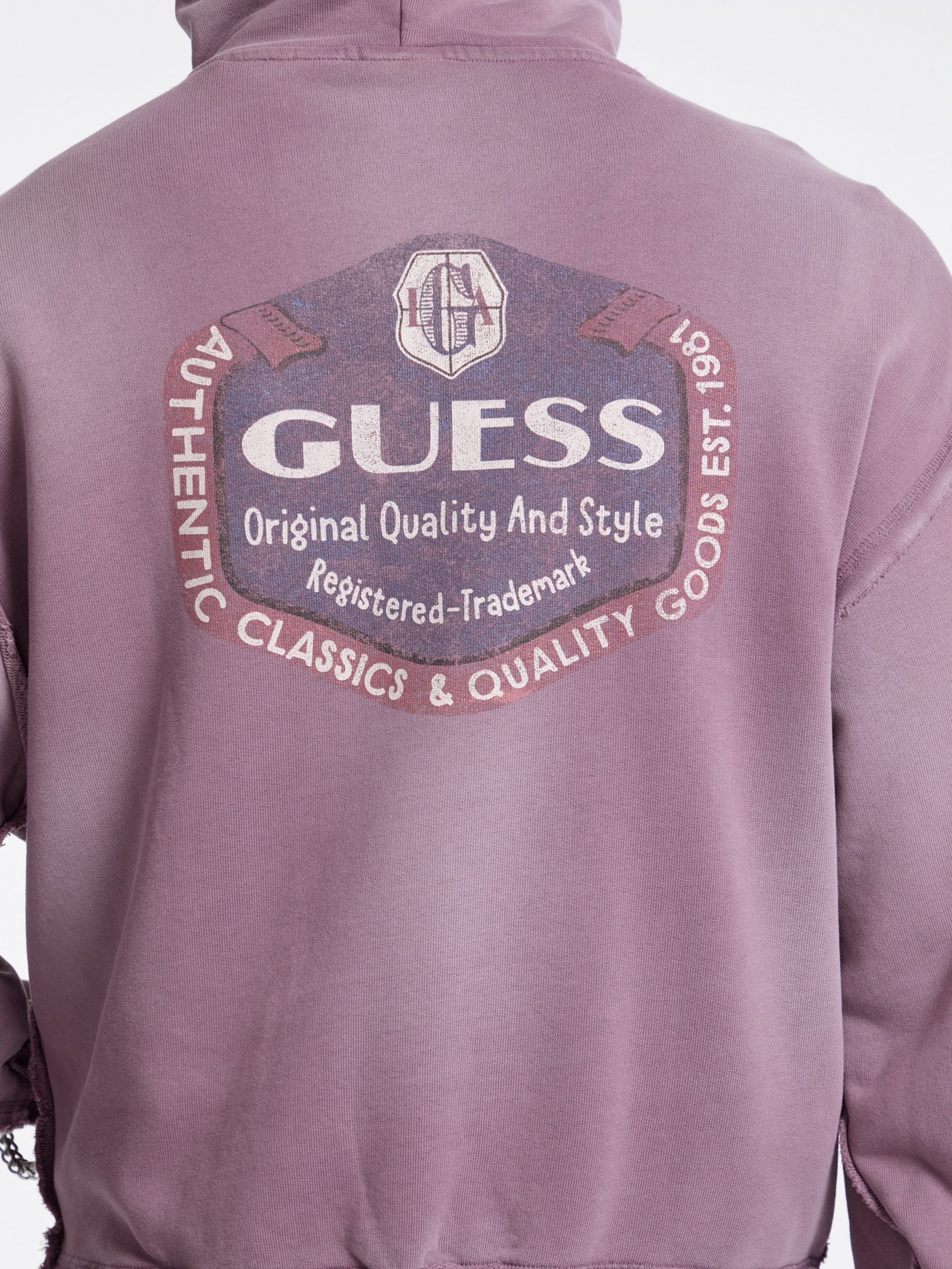 GUESS Originals Eco Graphic Boxy Hoodie