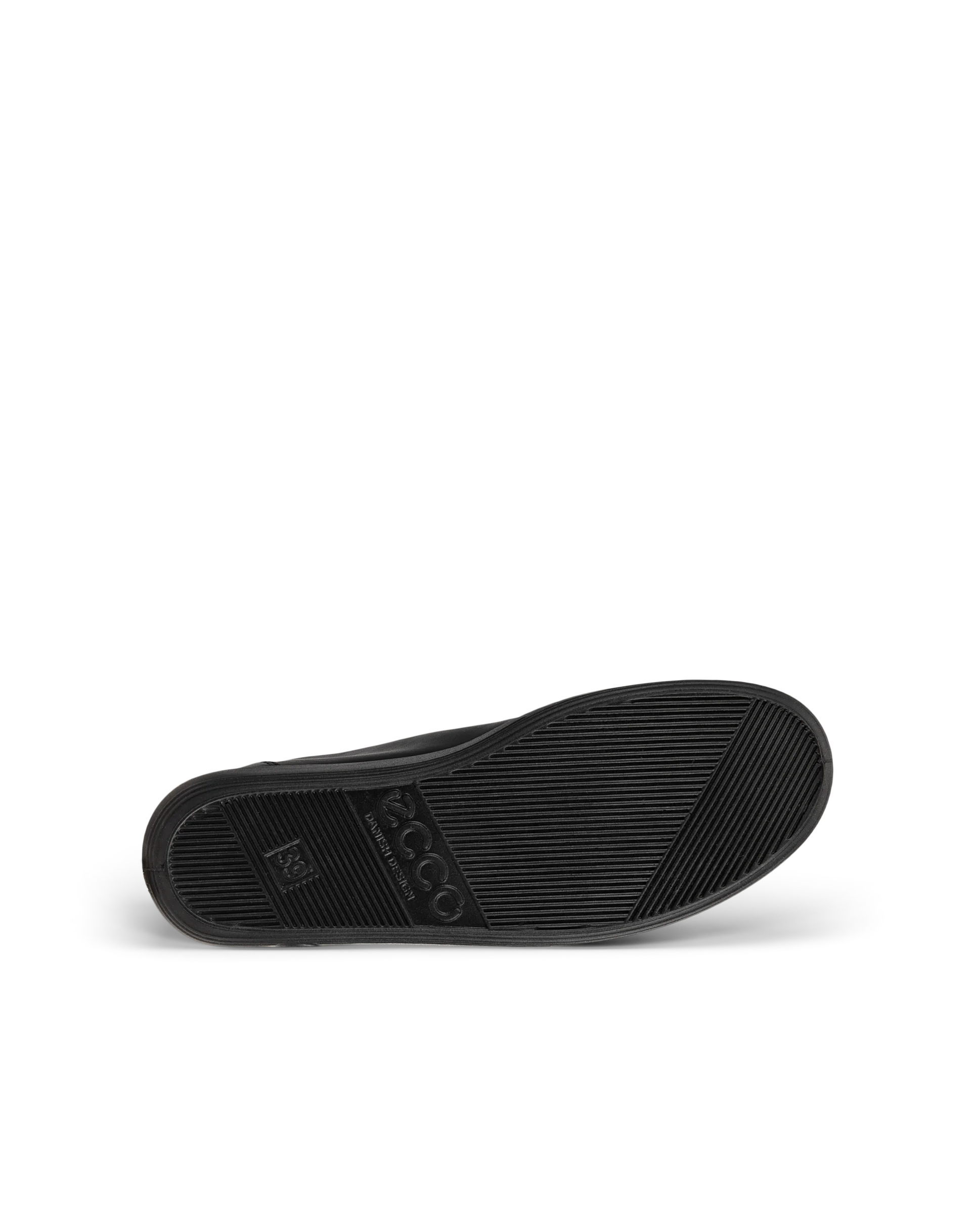 ECCO SOFT 2.0 Damen Ledersneaker Schwarz