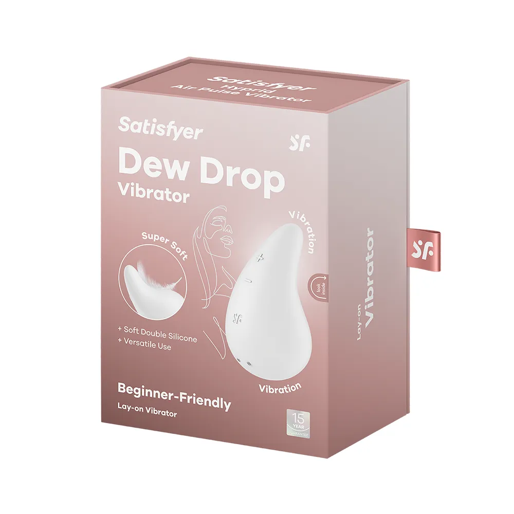 Satisfyer Dew Drop White - 1 stk.